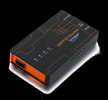 40 / 100 Gbps QSFP28 Checker